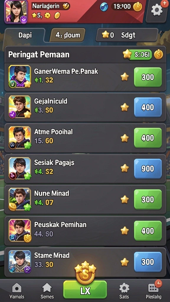 Screenshot qqstar nomor 2